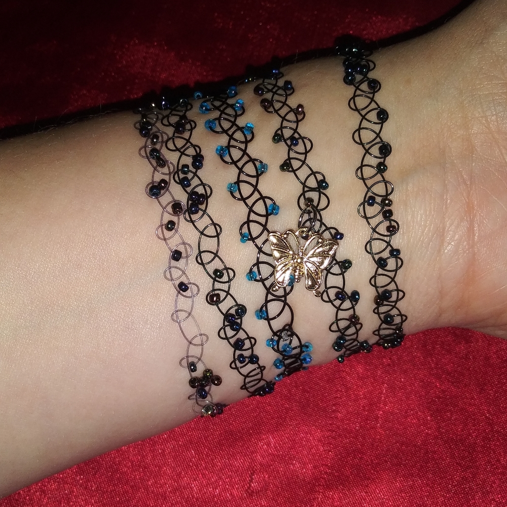 Butterfly charm bracelet, Charm bracelet